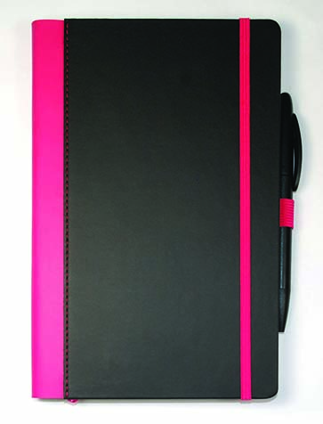 Large image for Black and Pink Notebook